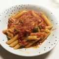 ♡anmi2♡'s cooksnap of when they made ツナとオリーブのパスタ（イタリア）.