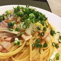 ☆ねむねむ☆'s cooksnap of when they made バターとめんつゆで☆白菜の和風スパゲティ.