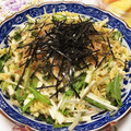 けんとしまりりん's cooksnap of when they made 簡単！水菜と梅干しと長芋の和風サラダ.
