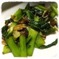 Omochiii★'s cooksnap of when they made 【糖質制限】きのこと小松菜の醤油炒め.