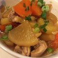 あやかず1022's cooksnap of when they made 鶏肉と大根と人参の味噌煮.
