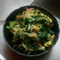 みねか's cooksnap of when they made かにかま入り☆ニラの卵とじ.