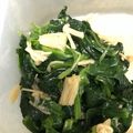 Ｗぷっちん's cooksnap of when they made ほうれん草のなめたけ和え.
