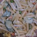 ナンキンハゼ's cooksnap of when they made バジルソース使用☆マカロニサラダ.