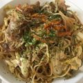 ★みーちゃんママ★'s cooksnap of when they made パスタ麺で日田焼きそば.