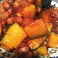 瑠璃。's cooksnap of when they made ウマい！根菜と大豆の甘辛揚げ煮.