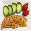 HomaRuu's cooksnap of when they made ささ身のマスタードソース♪.