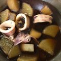 つっちゃん五段's cooksnap of when they made イカと大根の煮物.