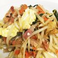 ちこつぁん's cooksnap of when they made もやしチャンプル.