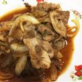 シキナ's cooksnap of when they made 照りが魅力♥豚のしょうが焼き♥簡単すぎ‼.