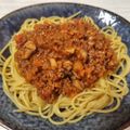 107yoko's cooksnap of when they made 煮こむだけ！生トマトのミートソース.