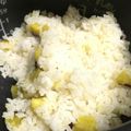 ★さやん★'s cooksnap of when they made 超簡単！炊飯器でホクホクさつまいもご飯.