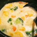 えリﾋﾟｮﾝ★'s cooksnap of when they made チキンナゲットと野菜入りシチュー.