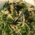 kokuuzou's cooksnap of when they made 切り干し大根と豆苗サラダ.