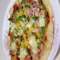 rumi姉's cooksnap of when they made 袋ひとつで超簡単生地作り◆ミニピザ.