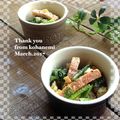 こは＊'s cooksnap of when they made スパム小松菜卵の炒め物【マヨカレー味】.