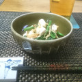 ダイナマイト漆黒's cooksnap of when they made ほうれん草となめ茸のクリームチーズ和え.