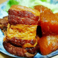 クック漣ちゃん's cooksnap of when they made 豚と大根の（かさ増し）角煮♪.