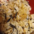 古藤 学's cooksnap of when they made レンコンとツナとひじきの炊き込みご飯.