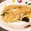☆♪キキララ☆♪'s cooksnap of when they made 鯖の塩焼きに、えのきピーマン甘酢あん♪.