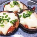いなばっくす☆'s cooksnap of when they made おうち居酒屋☆椎茸のキムチーズ焼き☆.