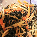 クックVEWBMS☆'s cooksnap of when they made ひじきとごぼうの胡麻味噌和え.