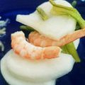 わかさわ家's cooksnap of when they made カブと海老の柚子胡椒マリネ.