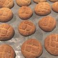 ゆきまさ丸's cooksnap of when they made 簡単&サクサク！メロンパン風クッキー☆.