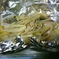 ringo0623's cooksnap of when they made トースターで♡白身魚ときのこのホイル焼き.