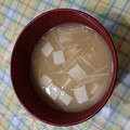 ラリー＆サラ's cooksnap of when they made 減塩を考えた えのきと豆腐の味噌汁.