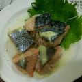 ma___111's cooksnap of when they made 鮭のレンジ蒸し.