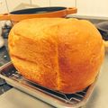 クッキング修行中。's cooksnap of when they made タイマーOK HBでふんわり食パン.