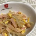 tanoyuki's cooksnap of when they made ❀豆もやしとハムの中華サラダ❀.