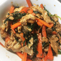 ＊＊めろん＊＊'s cooksnap of when they made たっぷりニラとシメジの豚胡麻炒め.