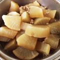 ナタデココア☆'s cooksnap of when they made ほっこり。大根と挽き肉の煮物.
