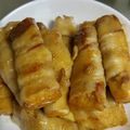 りょこたさん's cooksnap of when they made 厚揚げと豚バラ肉の♡スティック肉巻き.