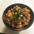 あうんひめ's cooksnap of when they made 簡単お手軽ランチにも♪牛卵とじ丼.