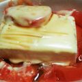 お料理ちゃれんじ's cooksnap of when they made 寒い日に♪豆腐とトマトのチーズ乗せ.