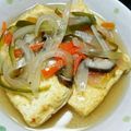 mi◆'s cooksnap of when they made 野菜たっぷり★あんかけ豆腐.