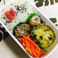 ゆうっちママ's cooksnap of when they made 運動会♪お弁当に♪いわしフライ☆梅しそ巻.