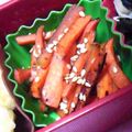 nosso's cooksnap of when they made にんじん炒めただけ♪.