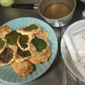 マダムキュリー's cooksnap of when they made ヘルシー！鶏ミンチの豆腐ハンバーグ.