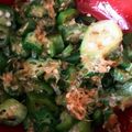 u_mi_n's cooksnap of when they made 冷凍オクラのかんたんおかず♡.