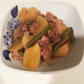 クックQDMIG6☆'s cooksnap of when they made 簡単！ 大根 インゲン 牛肉の 煮物.