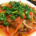 nnllxlchan's cooksnap of when they made カレイの唐揚げ&野菜餡掛け.