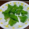 cana226's cooksnap of when they made クリームチーズの大葉巻き.