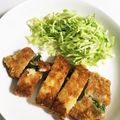 がんこママ♪'s cooksnap of when they made ☆簡単美味しいしそチーズとんカツ☆.