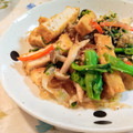 fu♪♪'s cooksnap of when they made 菜の花と厚揚げのチャプチェ風.