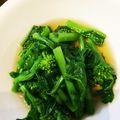 もも426's cooksnap of when they made ❁菜の花のお浸し♪❁.
