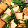 マジュマジュ's cooksnap of when they made 厚揚げと小松菜の小鉢.